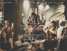 Tablet Screenshot of bosleymusic.net
